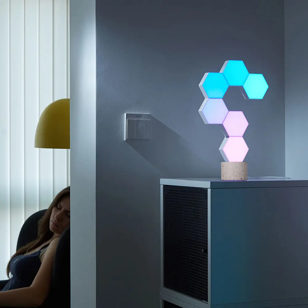Lifesmart Cololight Led Smart Light Panels W/ Base 6-Pack 1