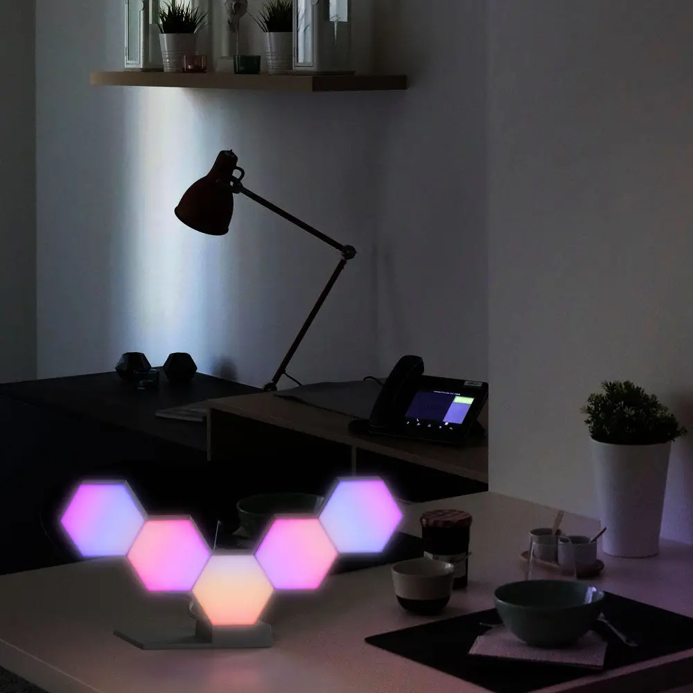 Lifesmart Cololight Pro Smarter Kit - 5-Panel With Base 1