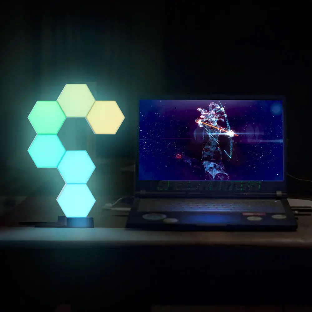Lifesmart Cololight Pro Smarter Kit - 7-Panel With Base 1