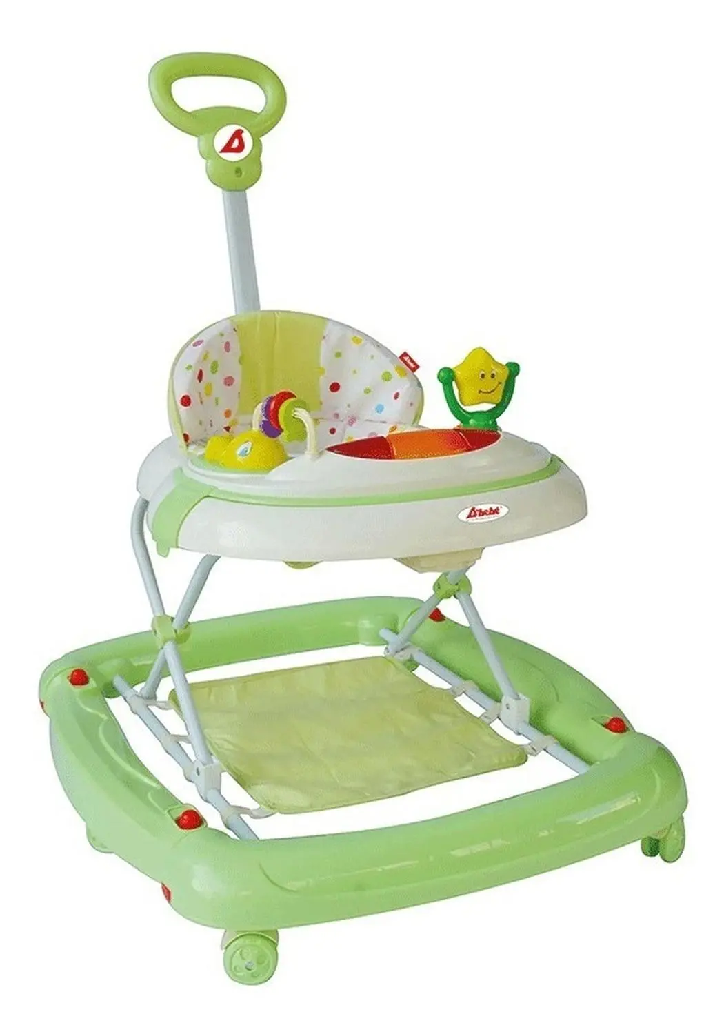 Andadera Rocking Star Verde D'bebe 1