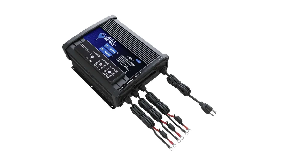 Abyss® 3 Bank 12V/36V On-Board Marine Battery Charger 1