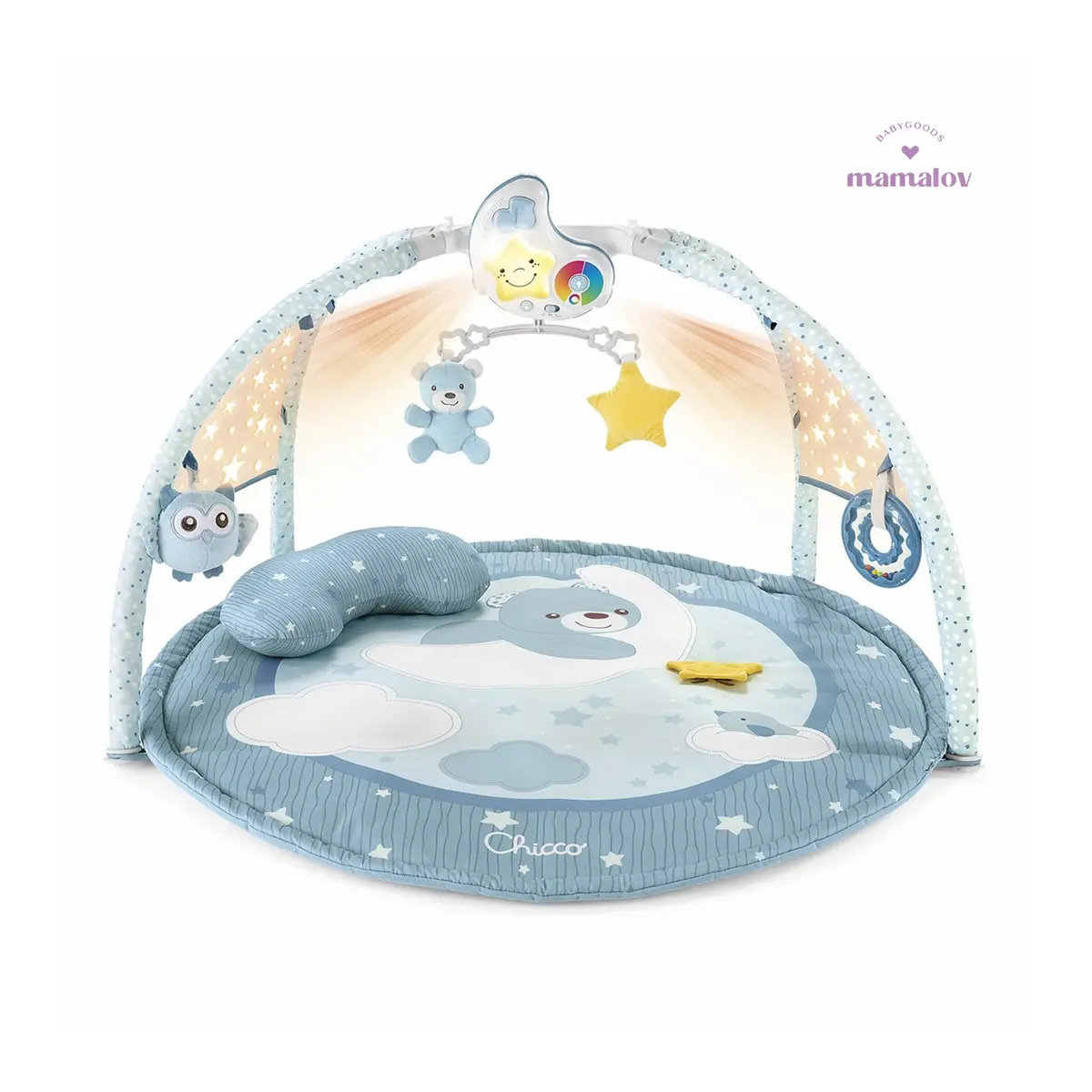 Gimnasio First Dreams Goodnight Stars - Azul 1254 Chicco 1
