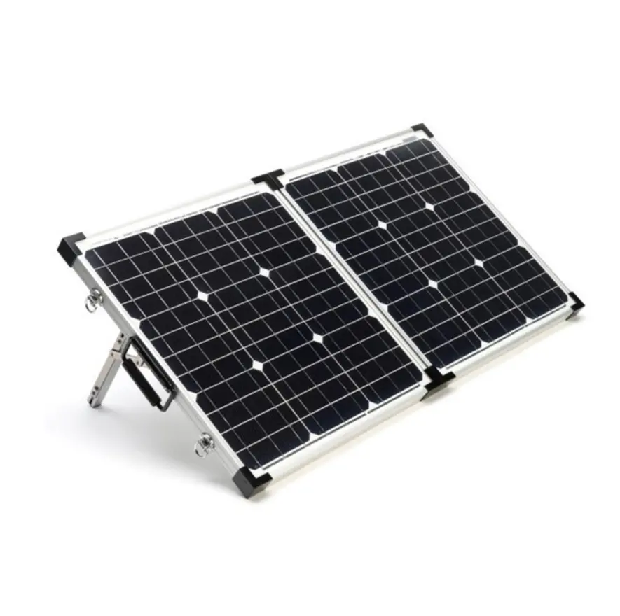 120 Watt Foldable Solar Panel For Charging Power Packs + Free Padded Case (Bsp-120) 1