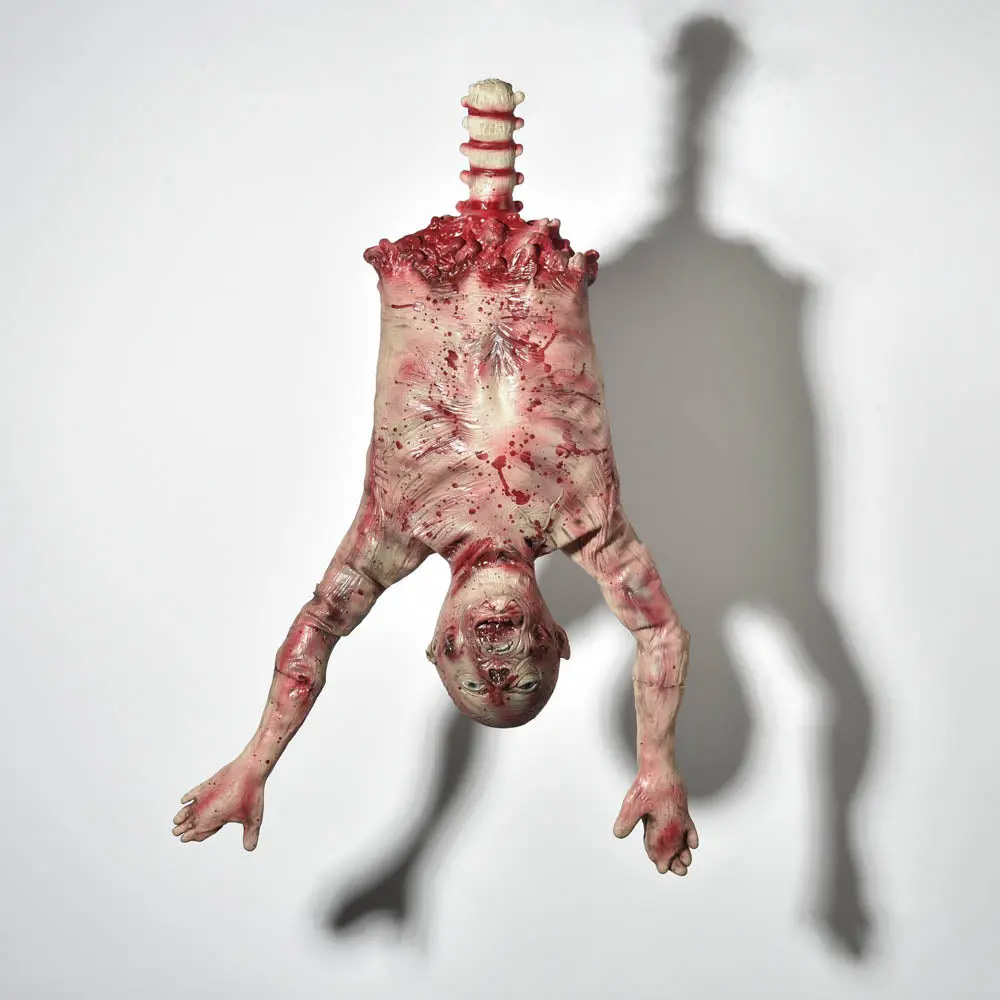 Yescom Halloween Prop Hanging Torso Half Body 2
