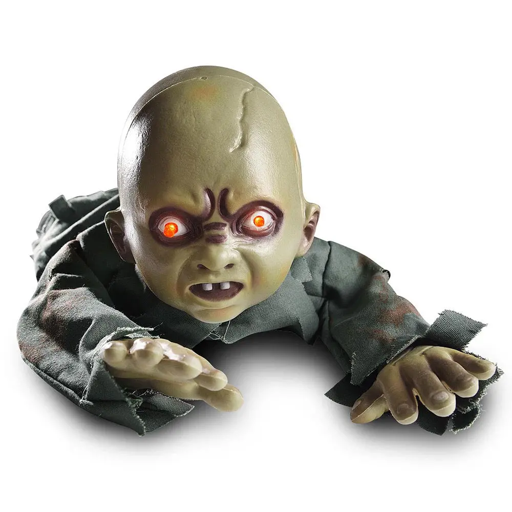 Yescom Animated Crawling Baby Zombie Halloween Decoration Prop 1