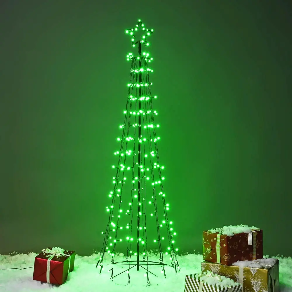 Yescom Light Show Christmas Tree Multicolor Bluetooth App Control 1
