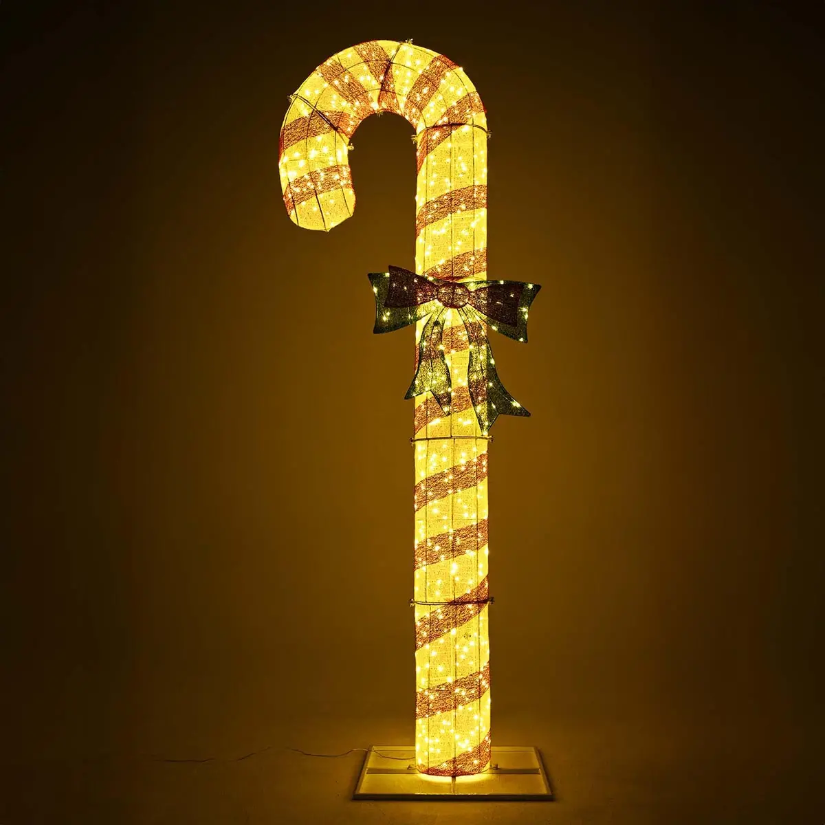 Yescom 8Ft Led Large Candy Canes Lawn Outdoor Decorations 1