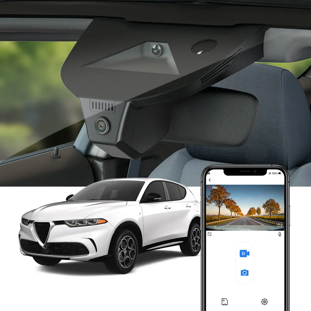 Fitcamx Dash Cam For Alfa Romeo Tonale 2022-2025 1