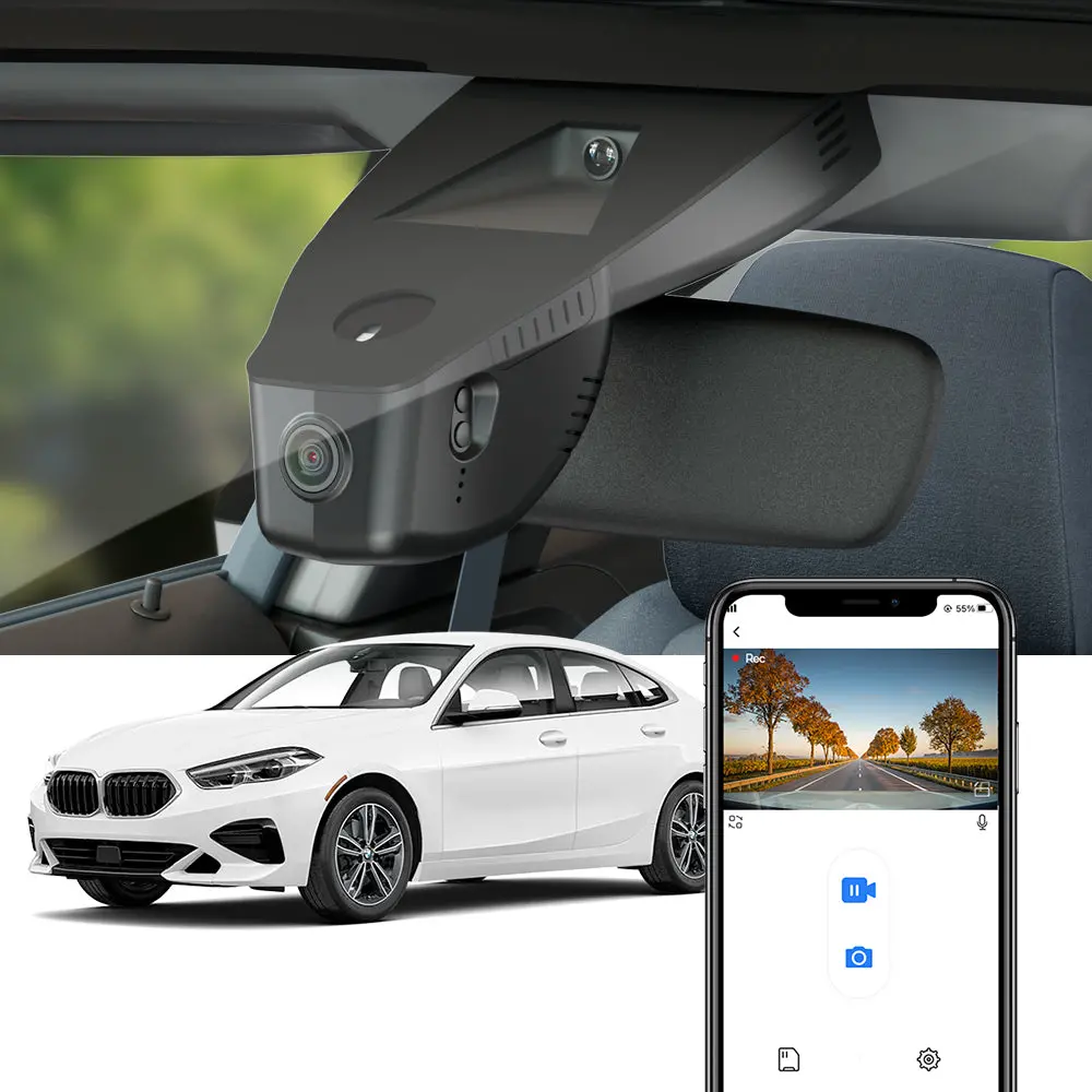 Fitcamx Dash Cam For Bmw 2 Series Gran Coupe 218D 218I 228I M235i 2020-2023 (F44) 1