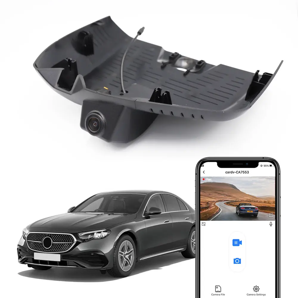 Fitcamx Dash Cam For Mercedes-Benz E-Class 2024 2025 1
