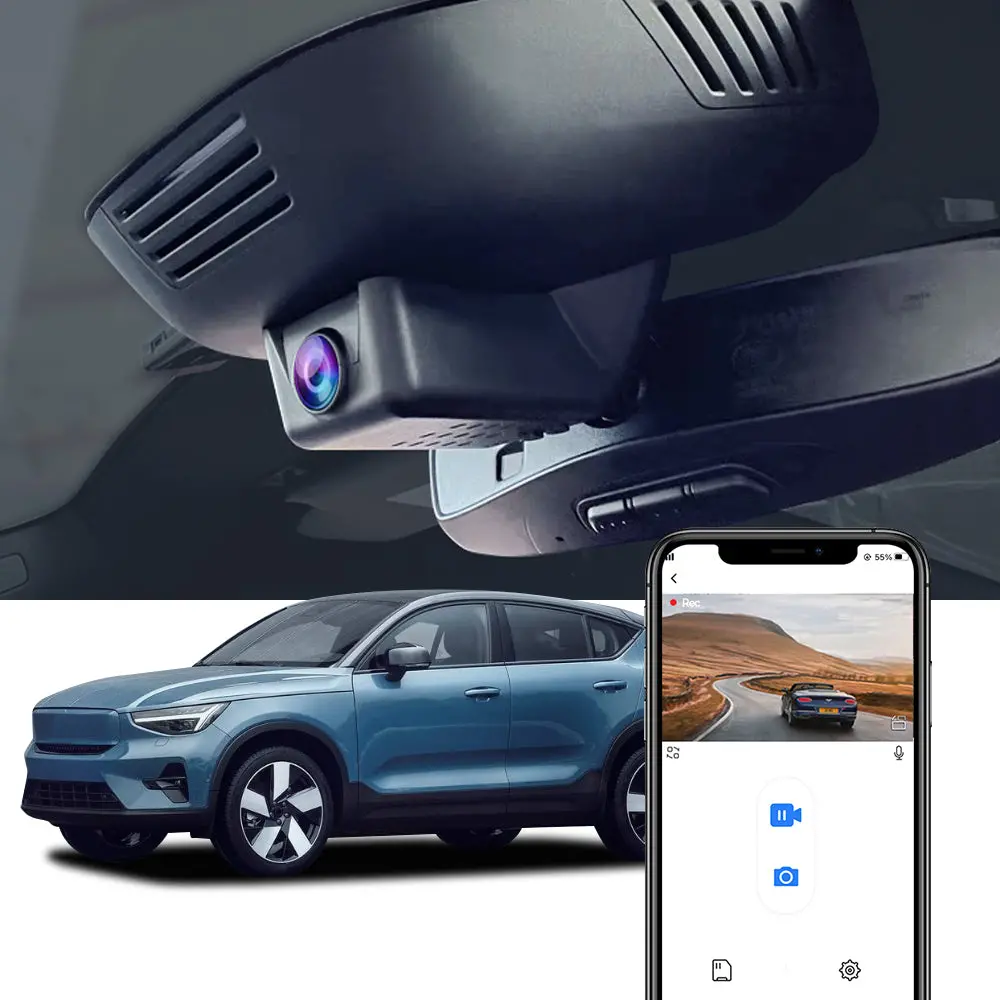 Fitcamx Dash Cam For Volvo C40 Ec40 2022-2026 1