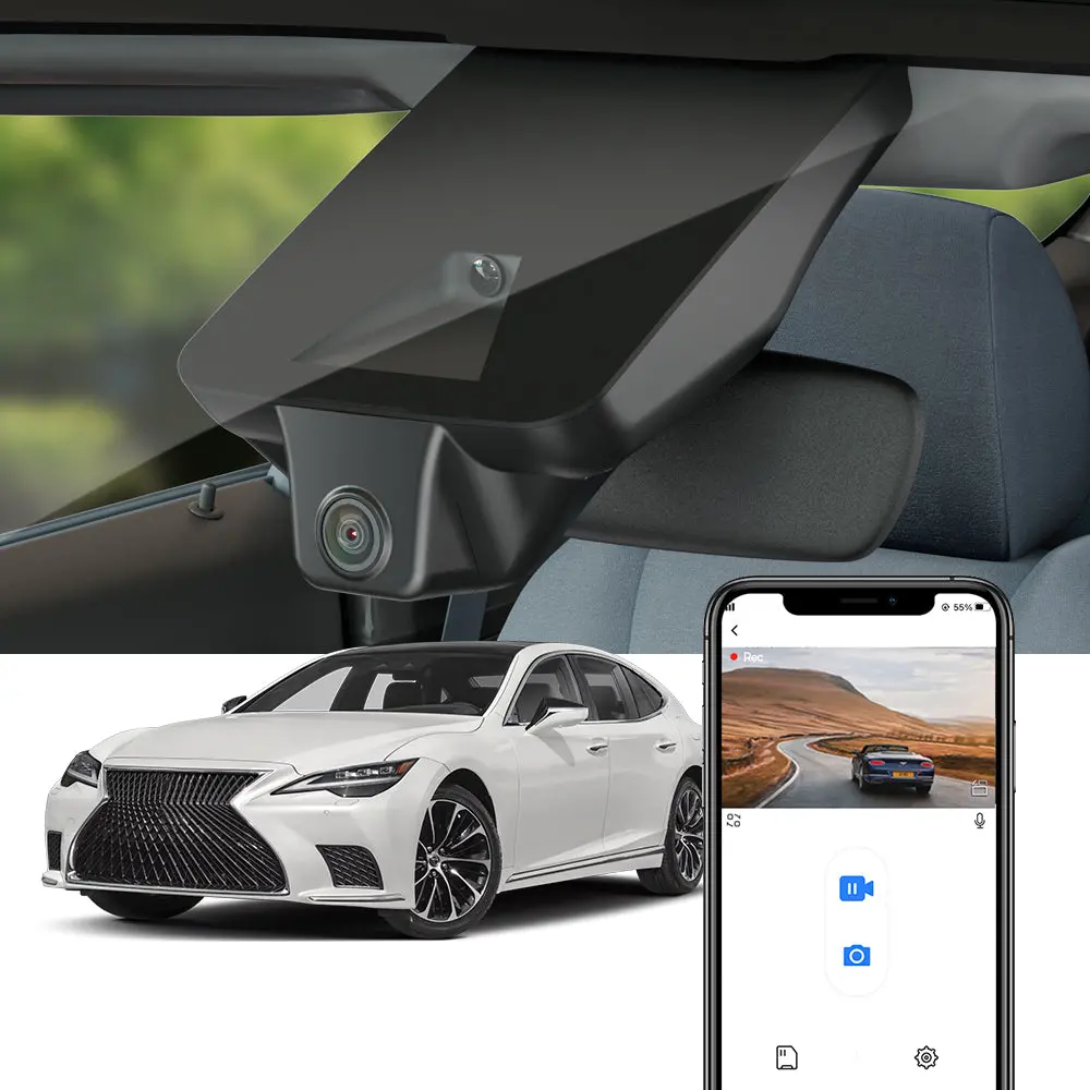 Fitcamx Dash Cam For Lexus Ls500 Ls500h 2021-2023 1
