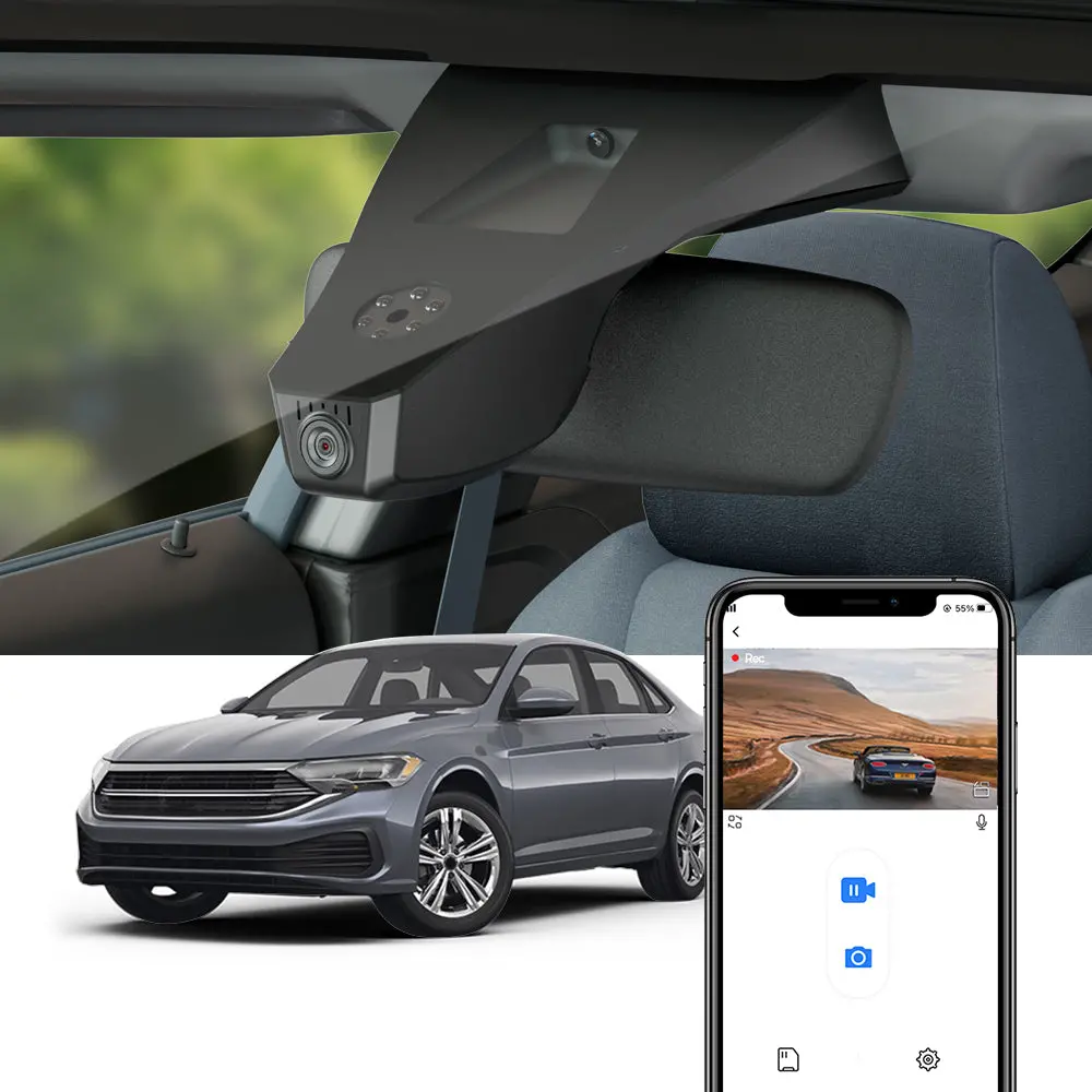 Fitcamx Dash Cam For Volkswagen Jetta 2019-2026 (7Th Gen) 1