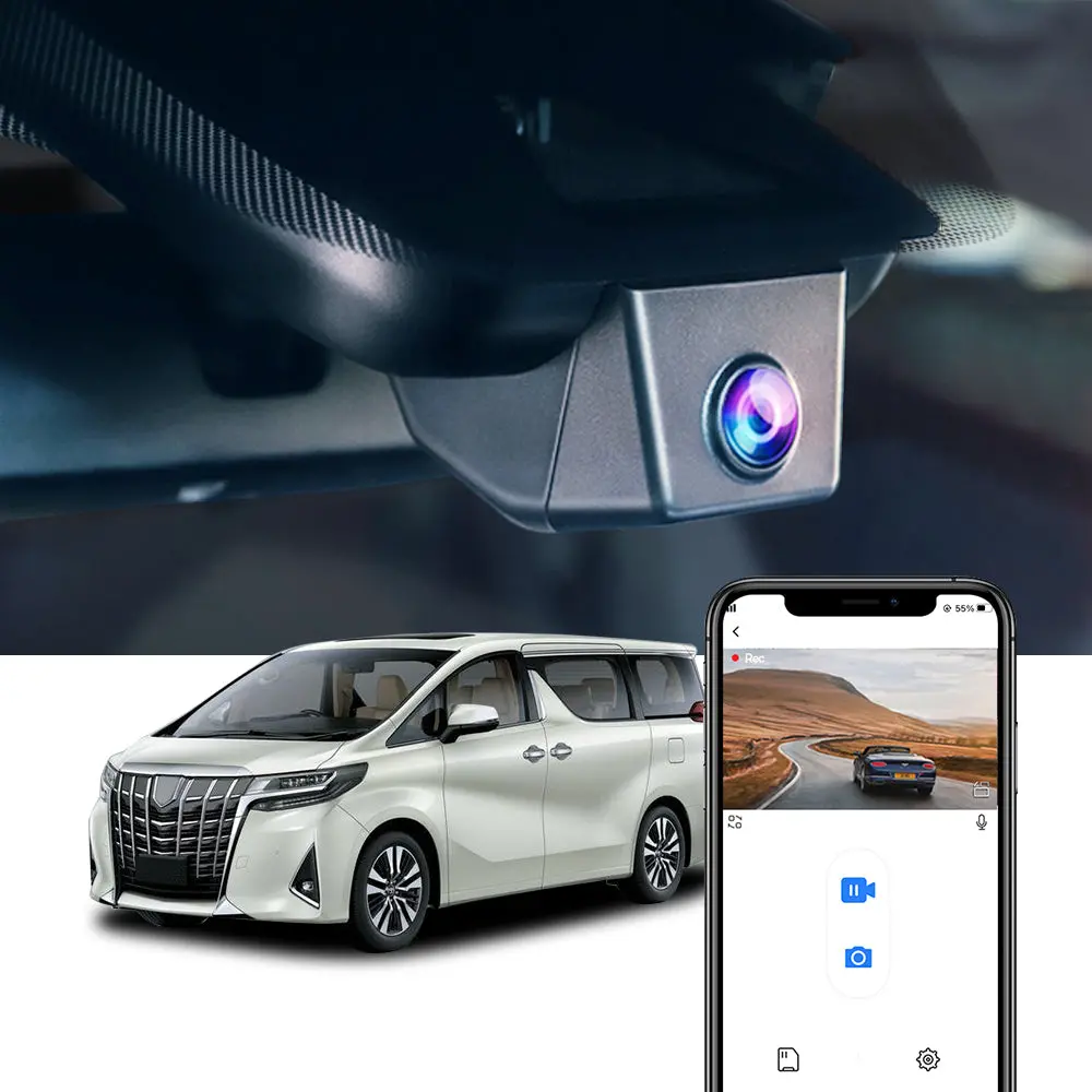Fitcamx Dash Cam For Toyota Alphard 3Th Gen Facelifted  And Vellfire 2Rd Gen (Ah30) 2018-2022 1