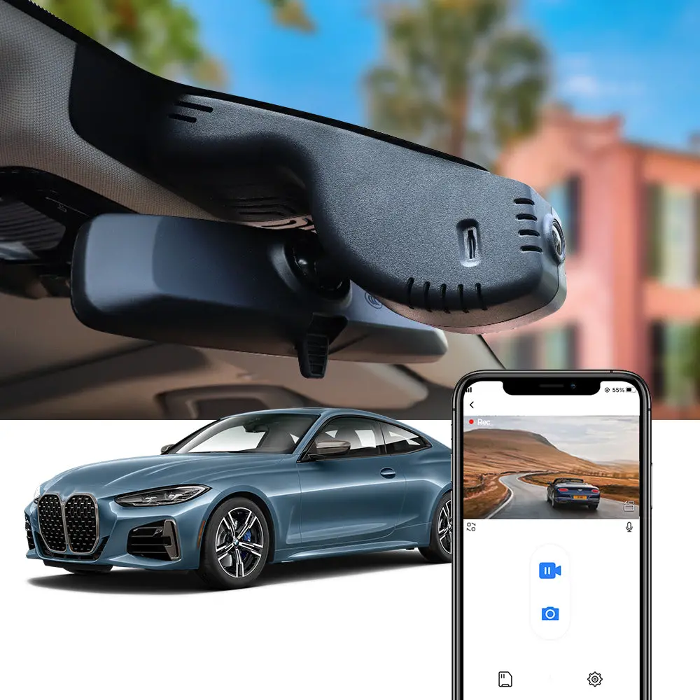 Fitcamx Dash Cam For Bmw 4 Series M4 M440i G22 G23 G26 G82 G83 2020-2024 1