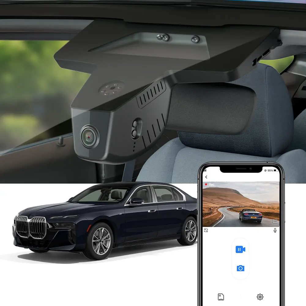 Fitcamx Dash Cam For Bmw 7 Series I7 2023-2026(G70) 1