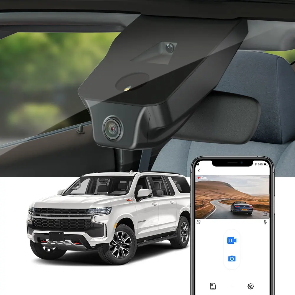 Fitcamx Dash Cam For Chevrolet Chevy Suburban (12Th Gen) 2021-2025 1