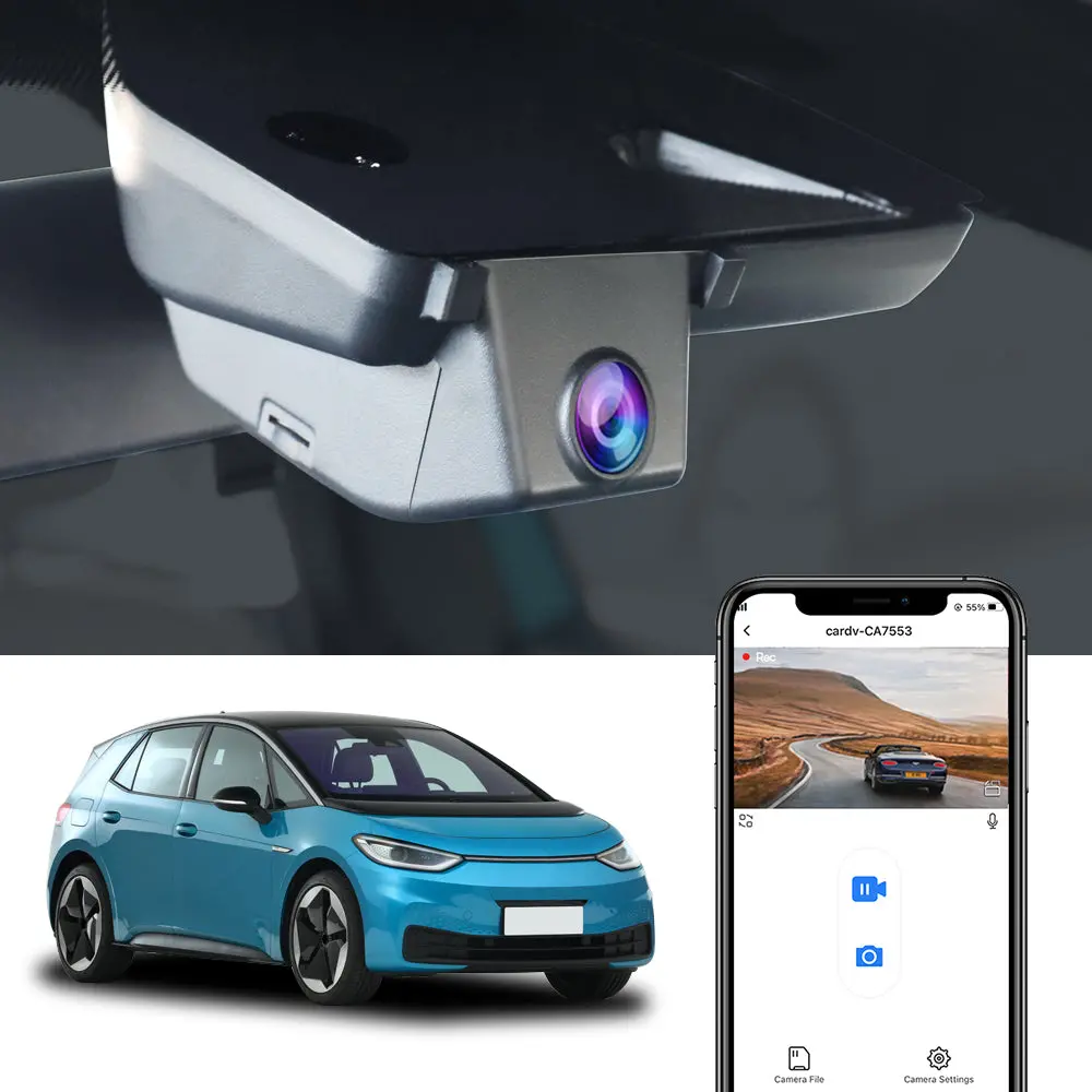 Fitcamx Dash Cam For Vw Id.3 2020-2026 1