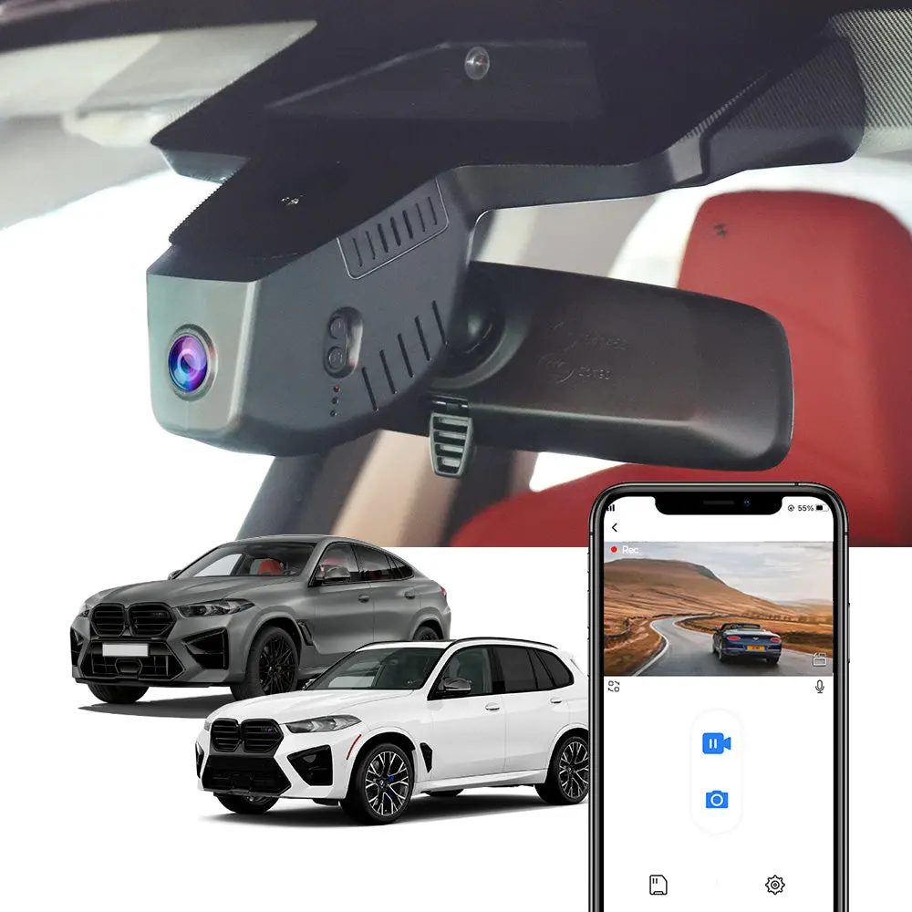 Fitcamx Dash Cam For Bmw X5 X6 2024 - 2026 Facelift 1