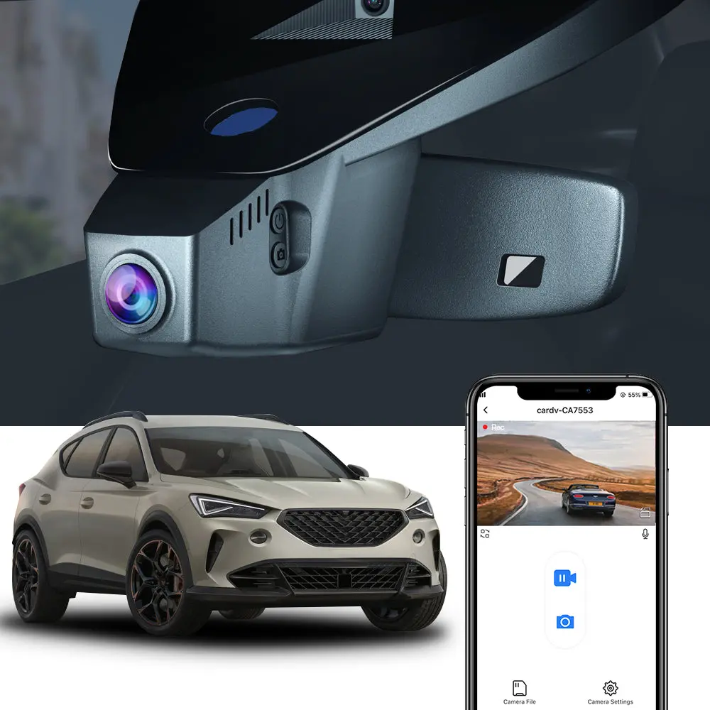 Fitcamx Dash Cam For Cupra Formentor 2021-2024 1
