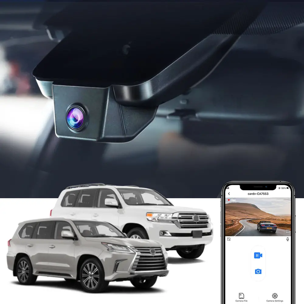 Fitcamx Dash Cam For 2023 Toyota Kakadu 1