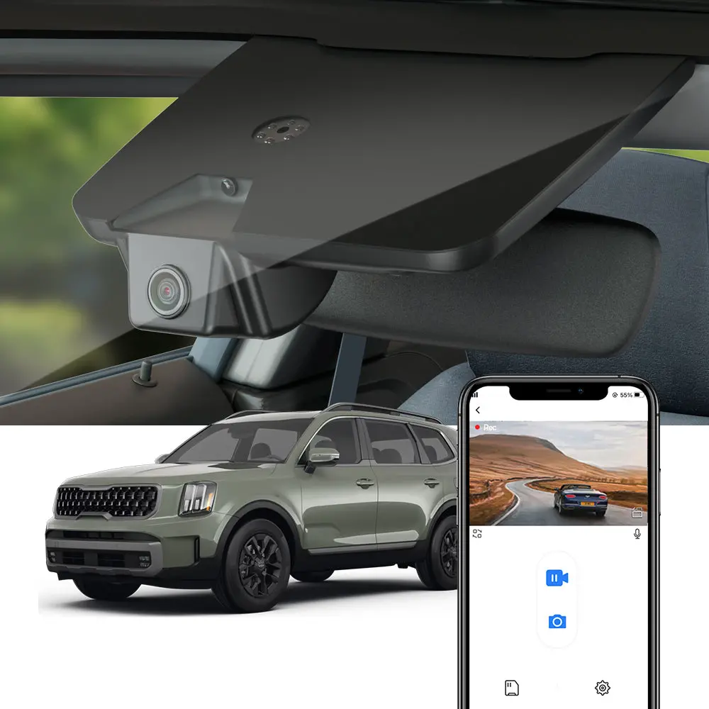 Fitcamx Dash Cam For Kia Telluride 2023-2025 1