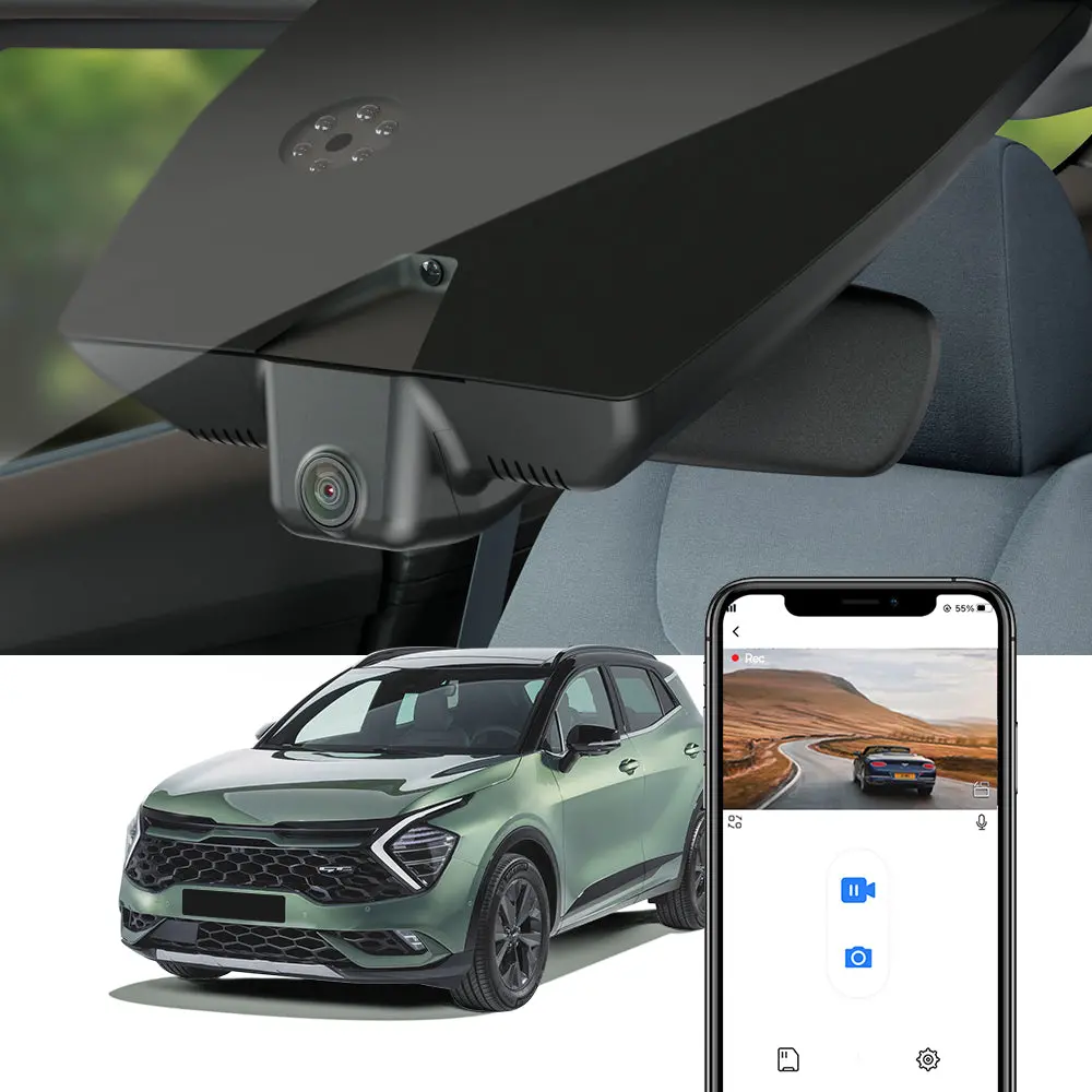 Fitcamx Dash Cam For Kia Sportage 2022-2025 5Th Gen 1
