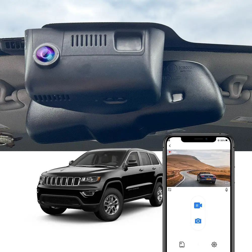 Fitcamx Dash Cam For Jeep Grand Cherokee 2014-2016 1