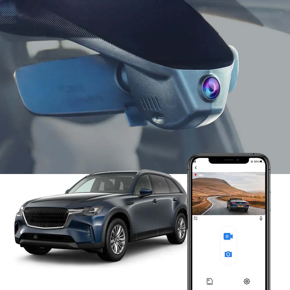 Fitcamx Dash Cam For Mazda Cx-90 2023-2026 1