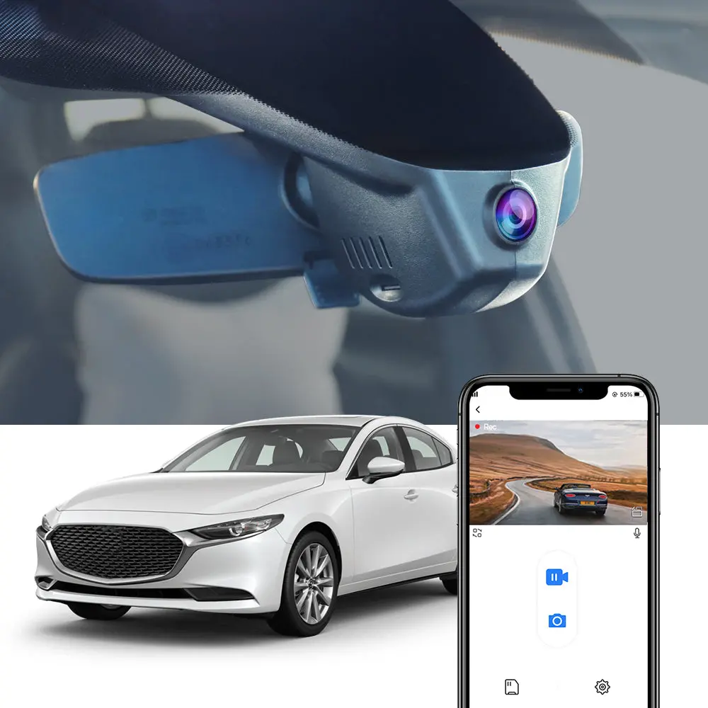 Fitcamx Dash Cam For Mazda3 2024-2026 1