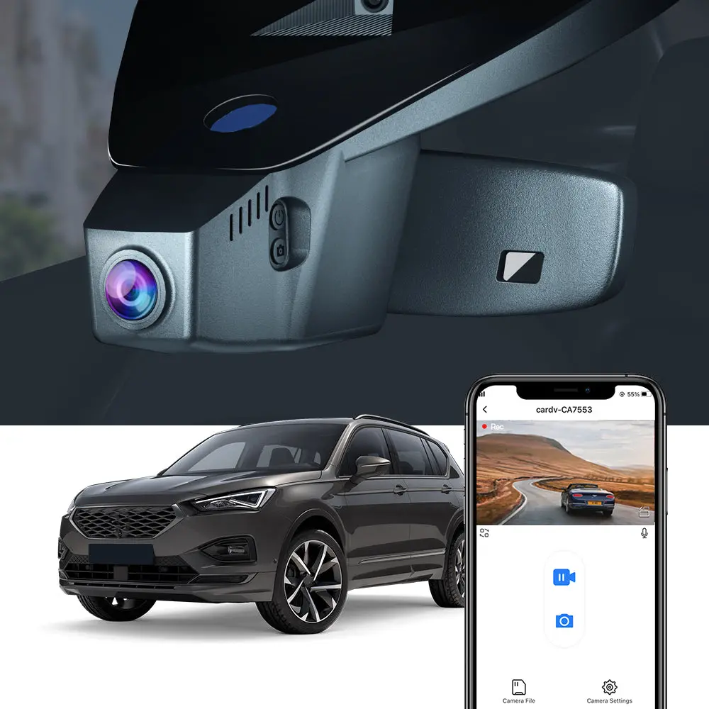 Fitcamx Dash Cam For Seat Tarraco 2019-2025 1