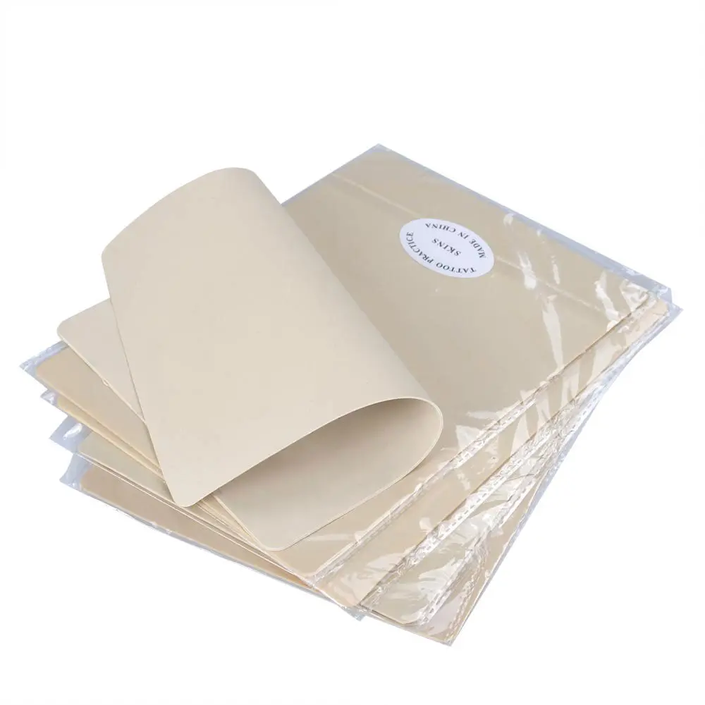 Yescom Tattoo Practice Skin For Tattooing 8X6 Inch 5 Pcs 1