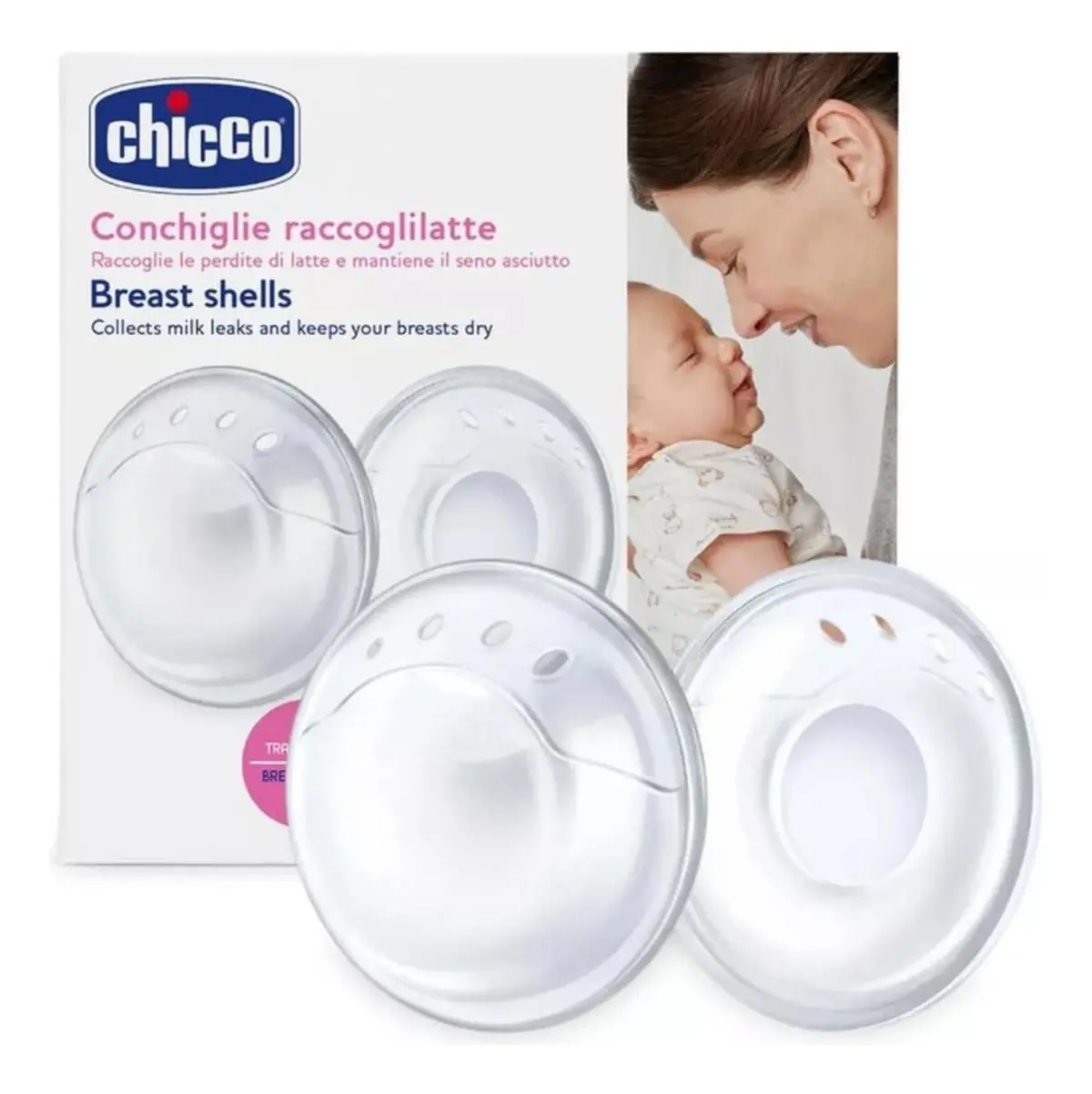 Conchas Recolectoras De Leche Transpirables Chicco 1