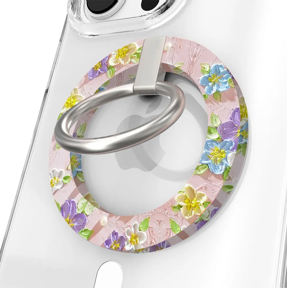 Blushing Bouquet Hold It Fancy Magsafe Grip Ring 1