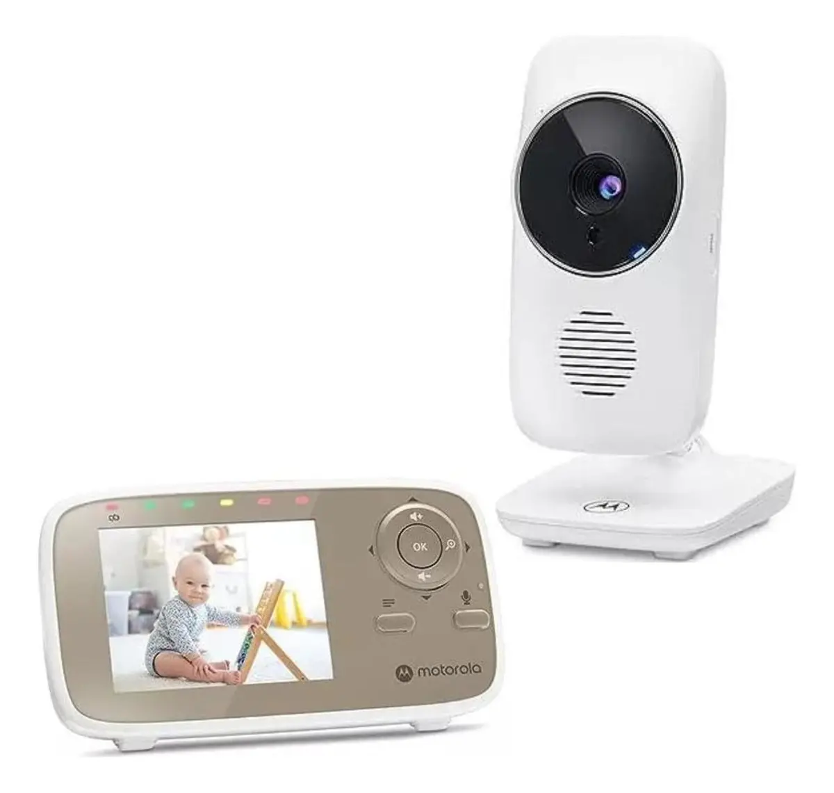 Monitor Con Camara Para Bebe Vm483 Motorola 1