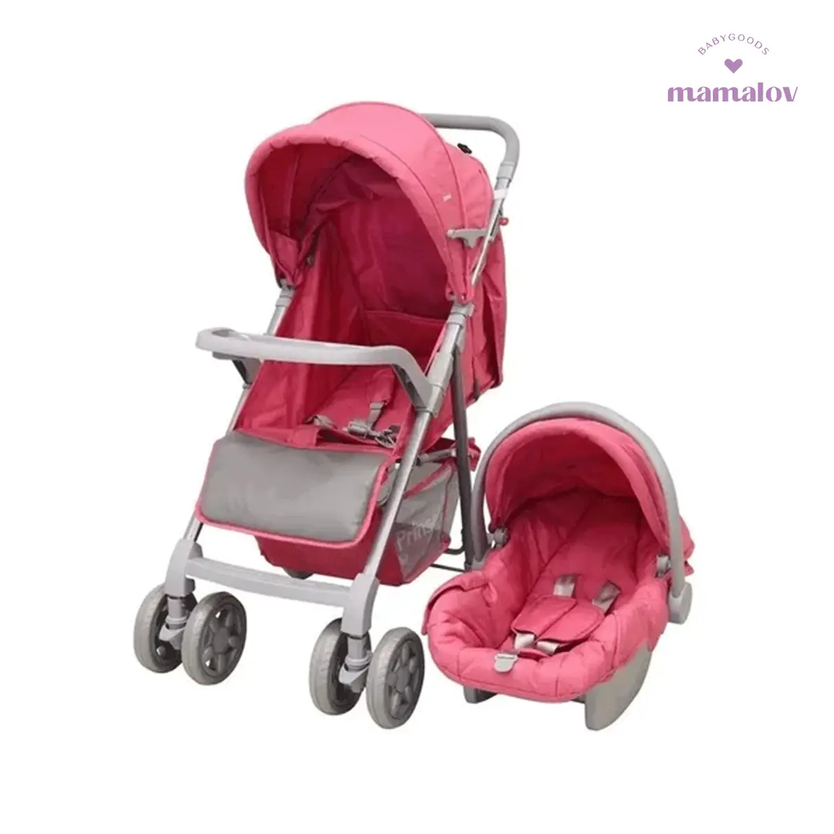 Carriola Sistema De Viaje Sevilla Lx Rosa 5016 Prinsel 1