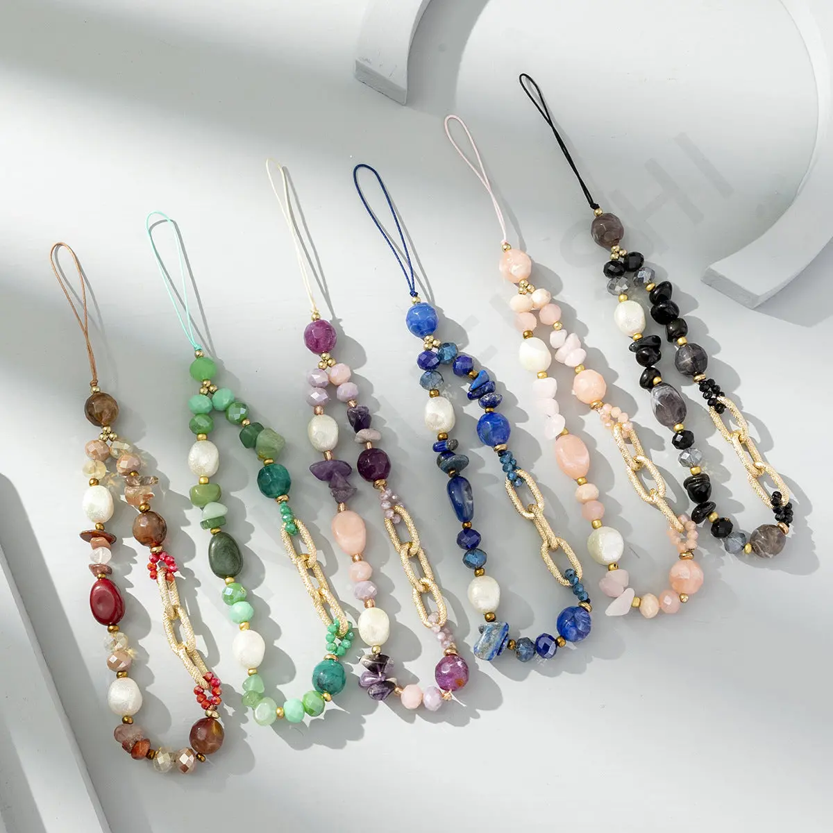 Sheer Elegance Fancy Phone Charm Multiple Colors Available 1