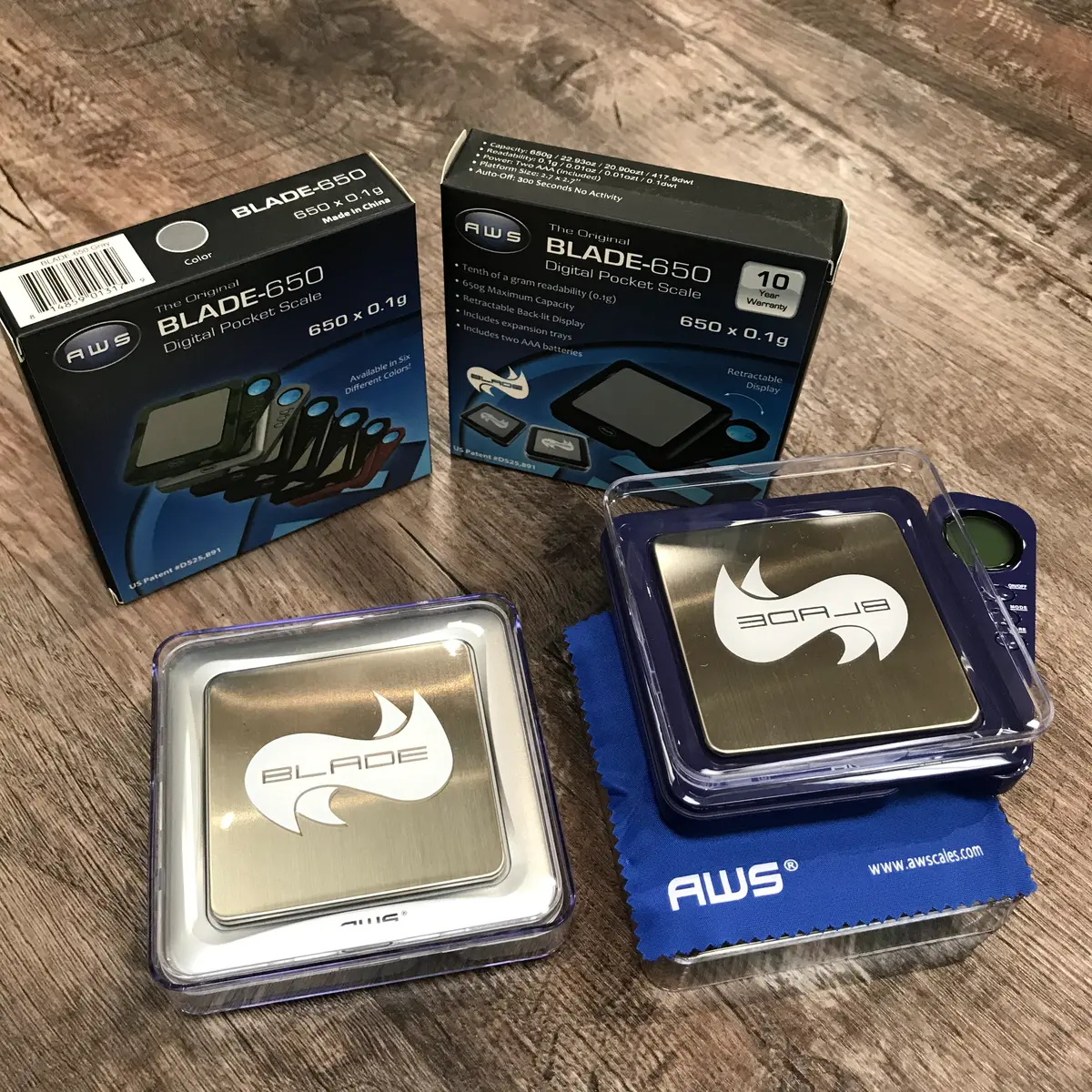 Aws Blade 650 X 0.1G Digital Scale 1