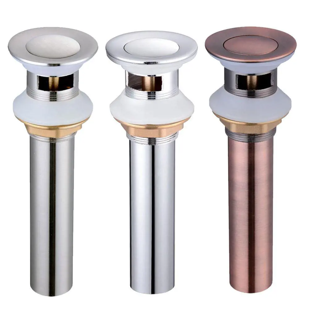 Yescom 1 1/2" Kitchen Overflow Pop Up Drain 1