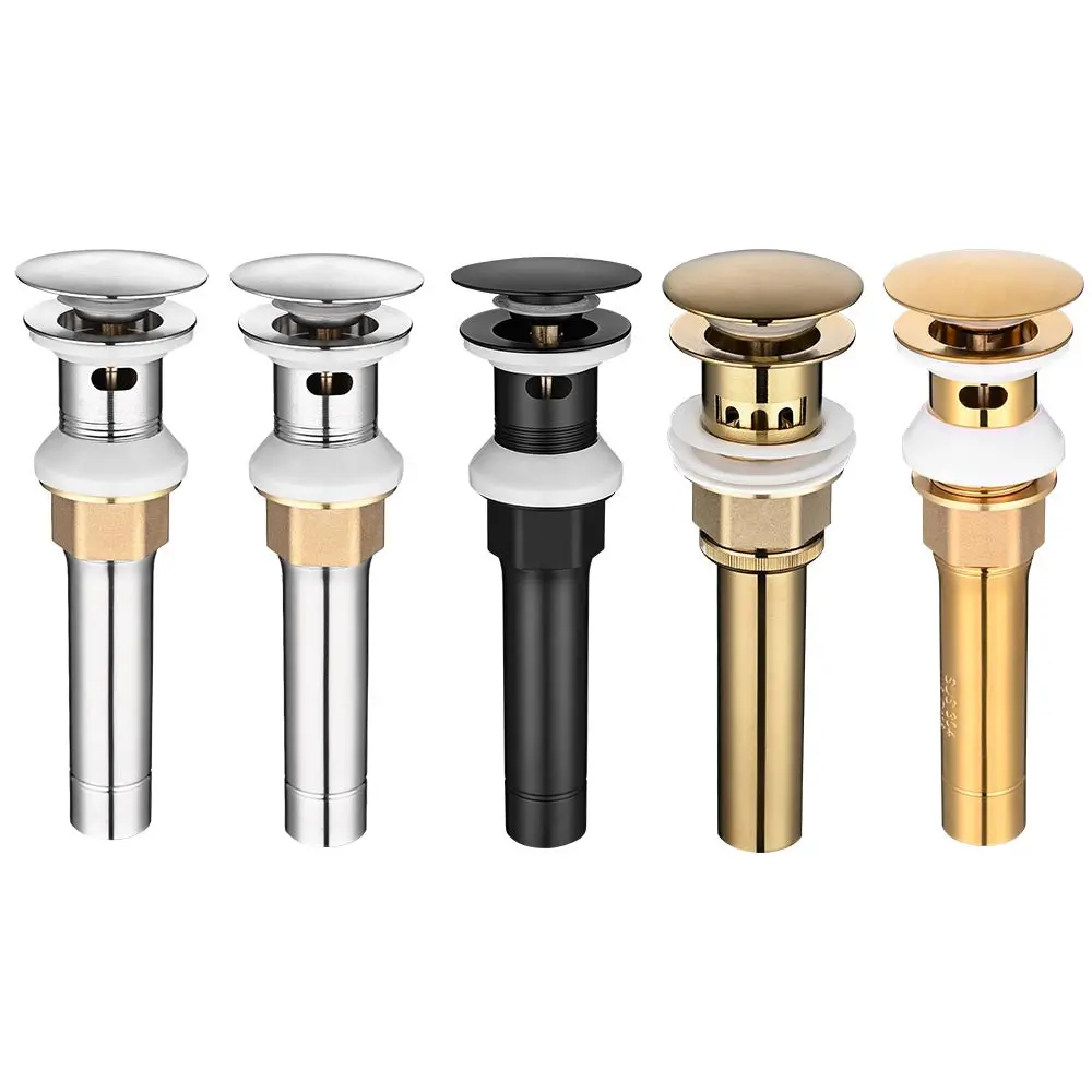 Yescom 1 5/8" Overflow Pop Up Sink Drain 1