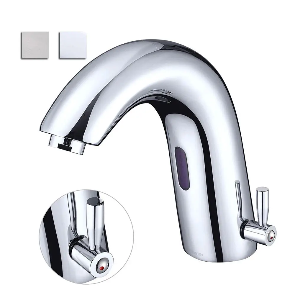 Aquaterior Touchless Lavatory Sink Faucet Hot & Cold 7" 1