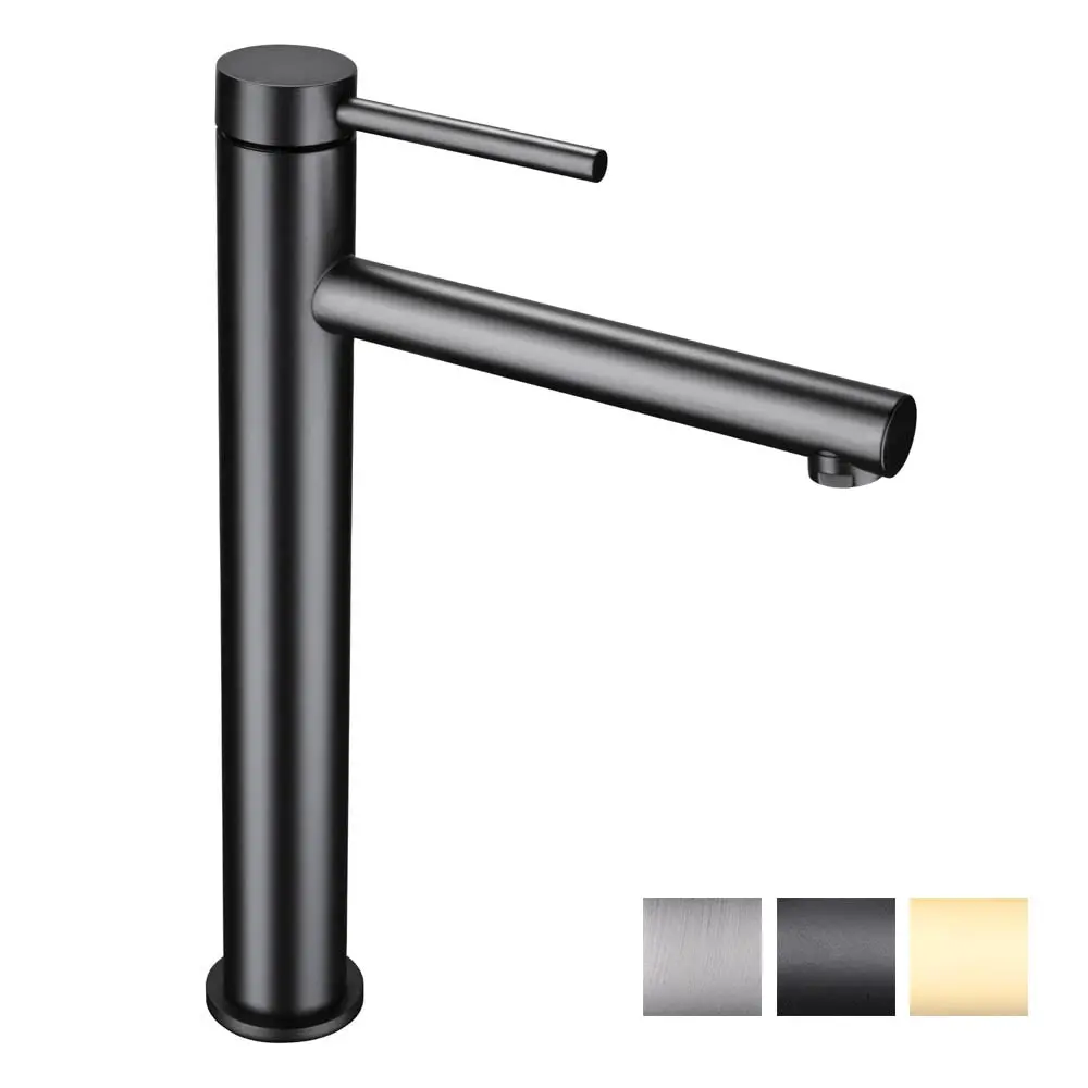 Aquaterior Single Handle Bathroom Faucet 13" Tall 1