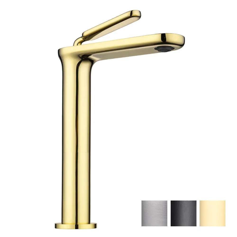 Aquaterior Bathroom Sink Faucet Single Handle 12" Tall 1