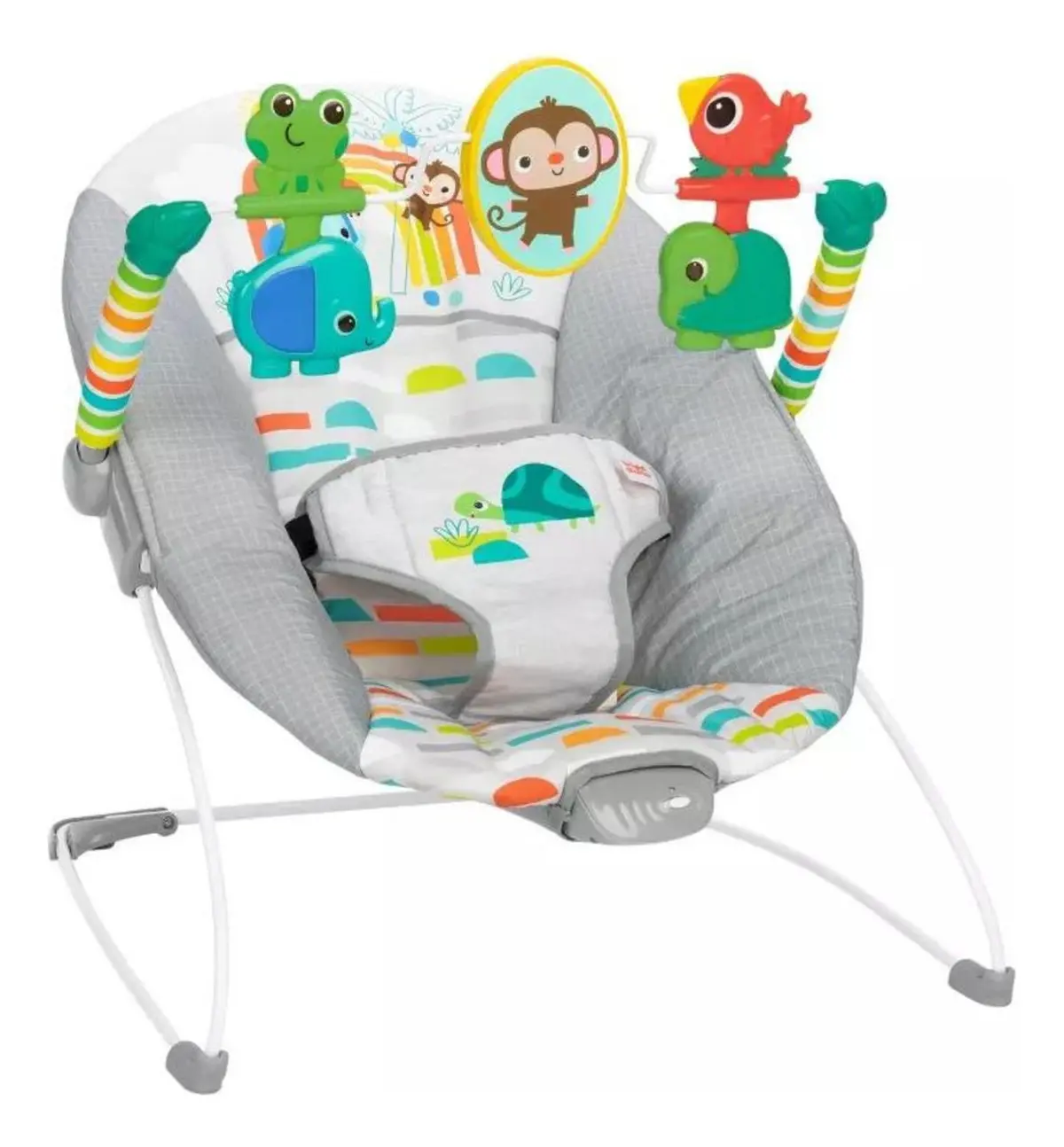Silla Vibradora Mecedora Para Bebe Playful Paradise 13070 - Bright Starts 1