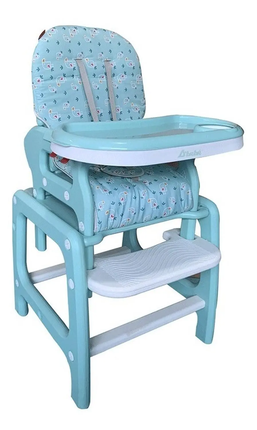 Silla Alta Multiconfort Escritorio 82Verde - D Bebe 1