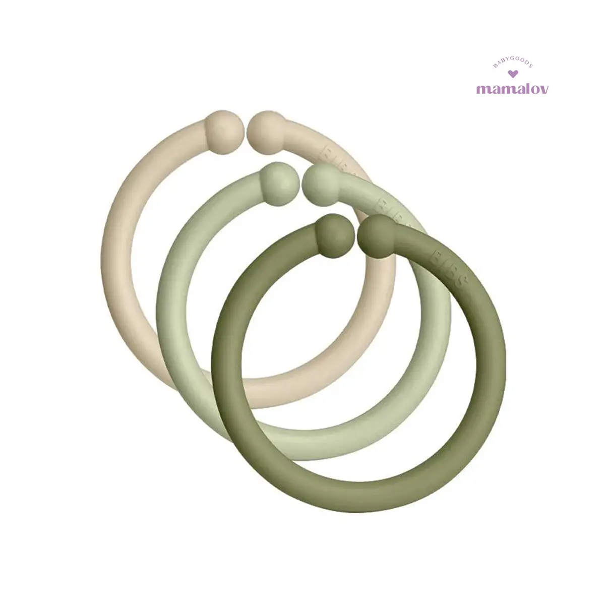 Mordedera 12 Pzs - Sage/Oliva 900234 Bibs Denmark 1
