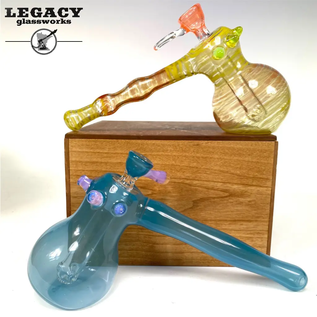 Sloth Hammer Bubbler W/ Removable Slide 1