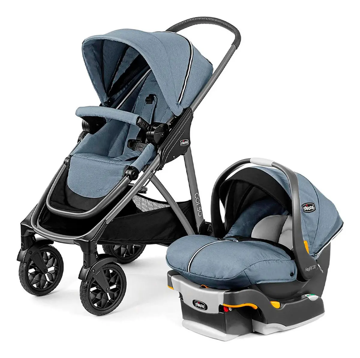 Carriola Corso Modular Travel System - Silverspring 08079610160070 Chicco 1