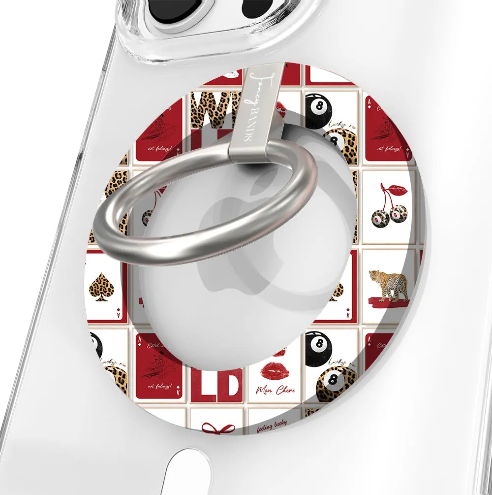 Wild Cherry Hold It Fancy Magsafe Grip Ring 1