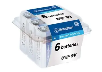9V Dynamo Alkaline Batteries 6 Pack 1